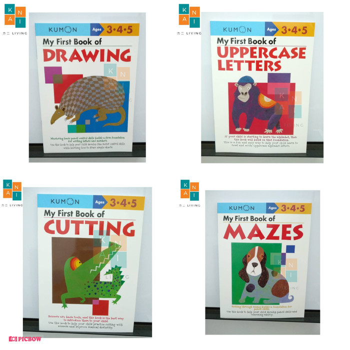 

Kumon My First Book of ages 3 4 5 years - Buku Anak Kumon - Activity
