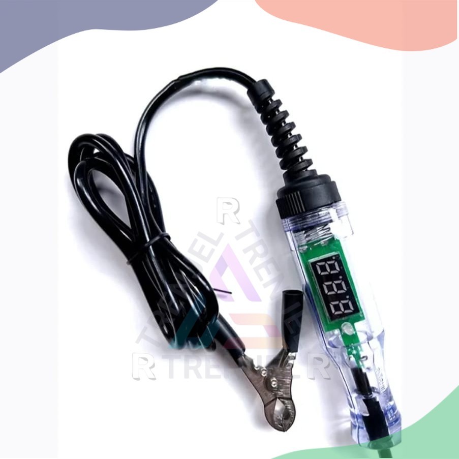 ¤ TRJLRR ¤ [ COD ] Tespen Digital DC AKI Listrik Mobil Motor 6v/12v/24v/36v auto voltage Universal D