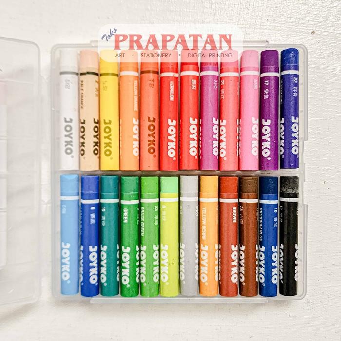 

Joyko Oil Pastel OP-CR | Crayon Minyak - OP-12CR