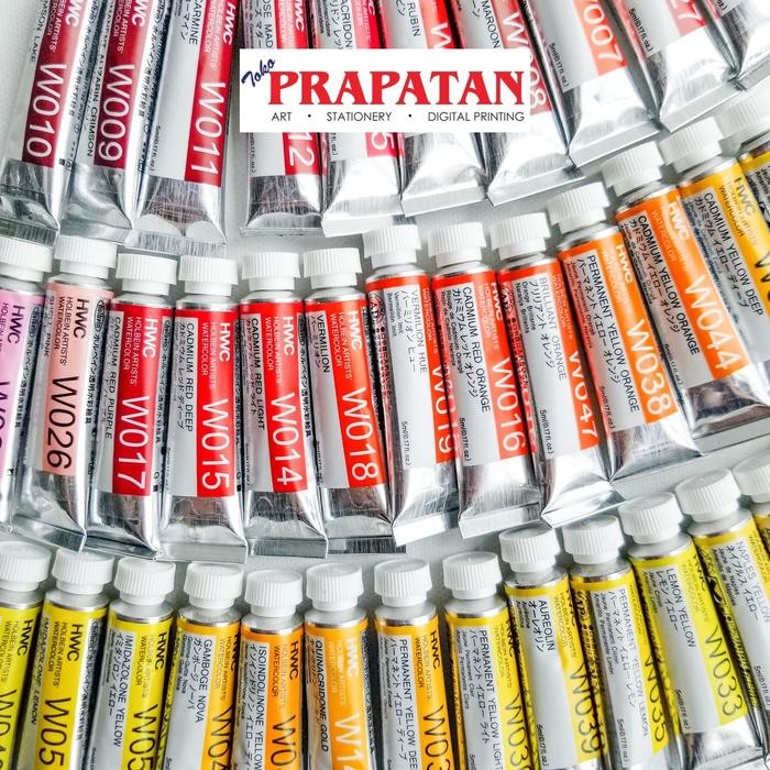 

Holbein Artists Watercolor 5ml Part 1 Red/Yellow/Green - W022