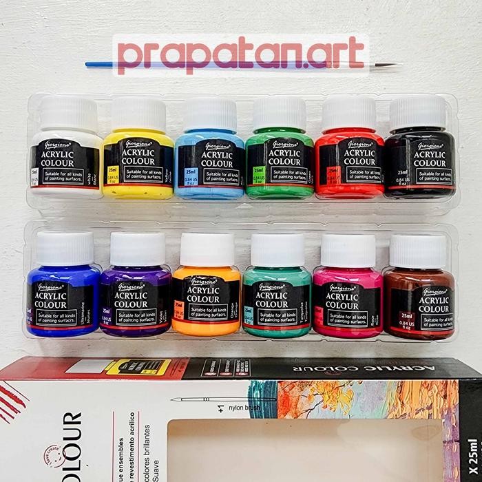 

Cat Akrilik Set Giorgione | Giorgione Acrylic Set - 12X6ML