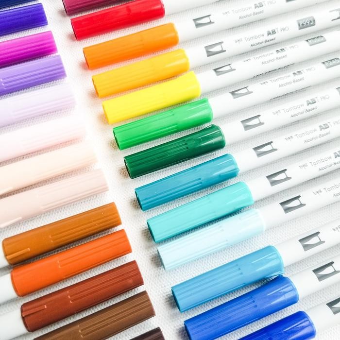 

Tombow ABT Pro Dual Brush Pen Alcohol Based - Warna