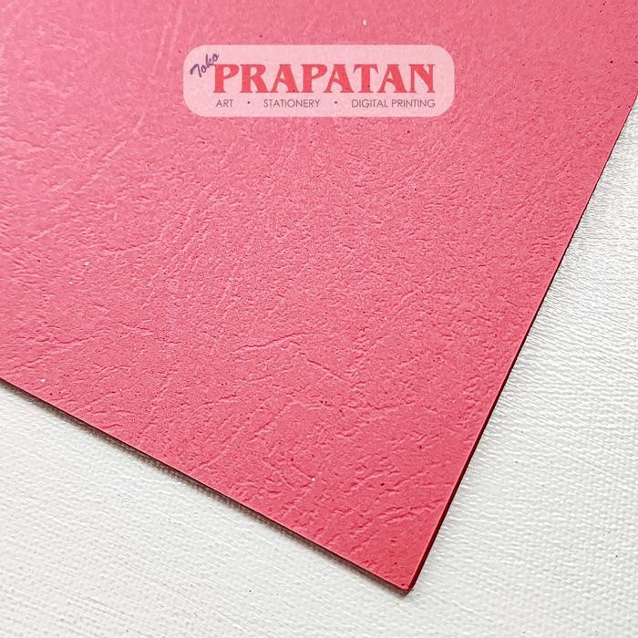 

Kertas Cover Buffalo Diamond F4 (10 Lembar) | Cover Paper - RED