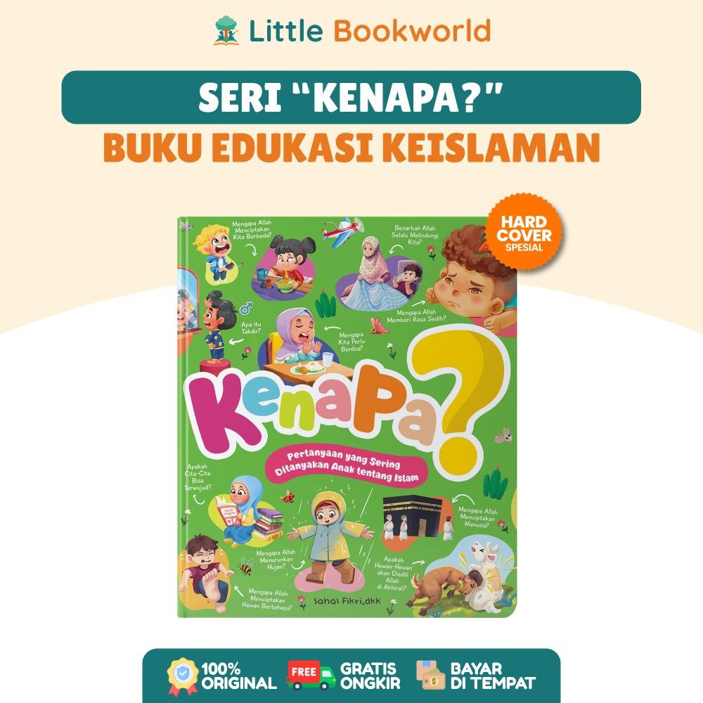 (Ready) Buku Edukasi Anak 3+ | Kenapa? | Buku Pengenalan Islam Anak | Buku Rukun Iman Anak | Buku An