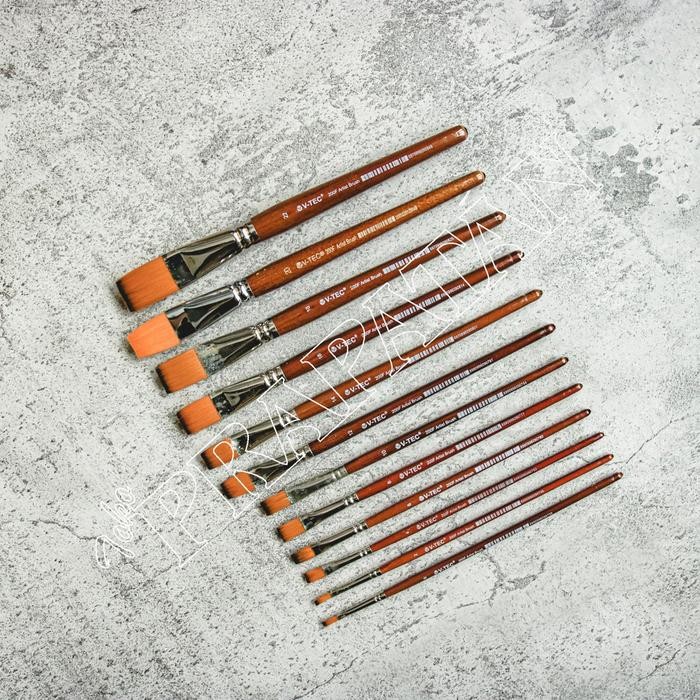 

Kuas Lukis V-TEC 200F Flat per pc / V-TEC Paint Brush Flat - 0