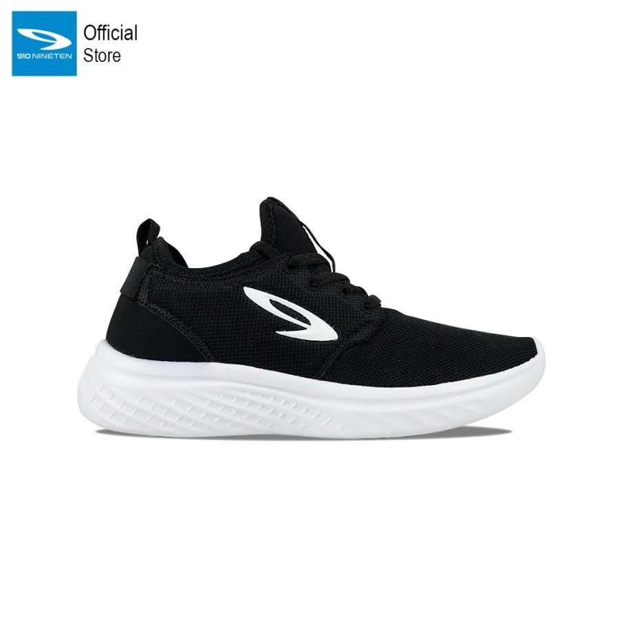 910 Nineten Kurenai Kids Sepatu Anak -Hitam Putih -  Fashion Running Outdoor Sport