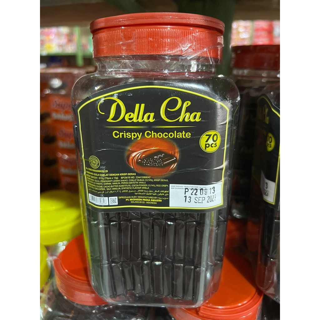 

DELLA CHA COKELAT TOPLES