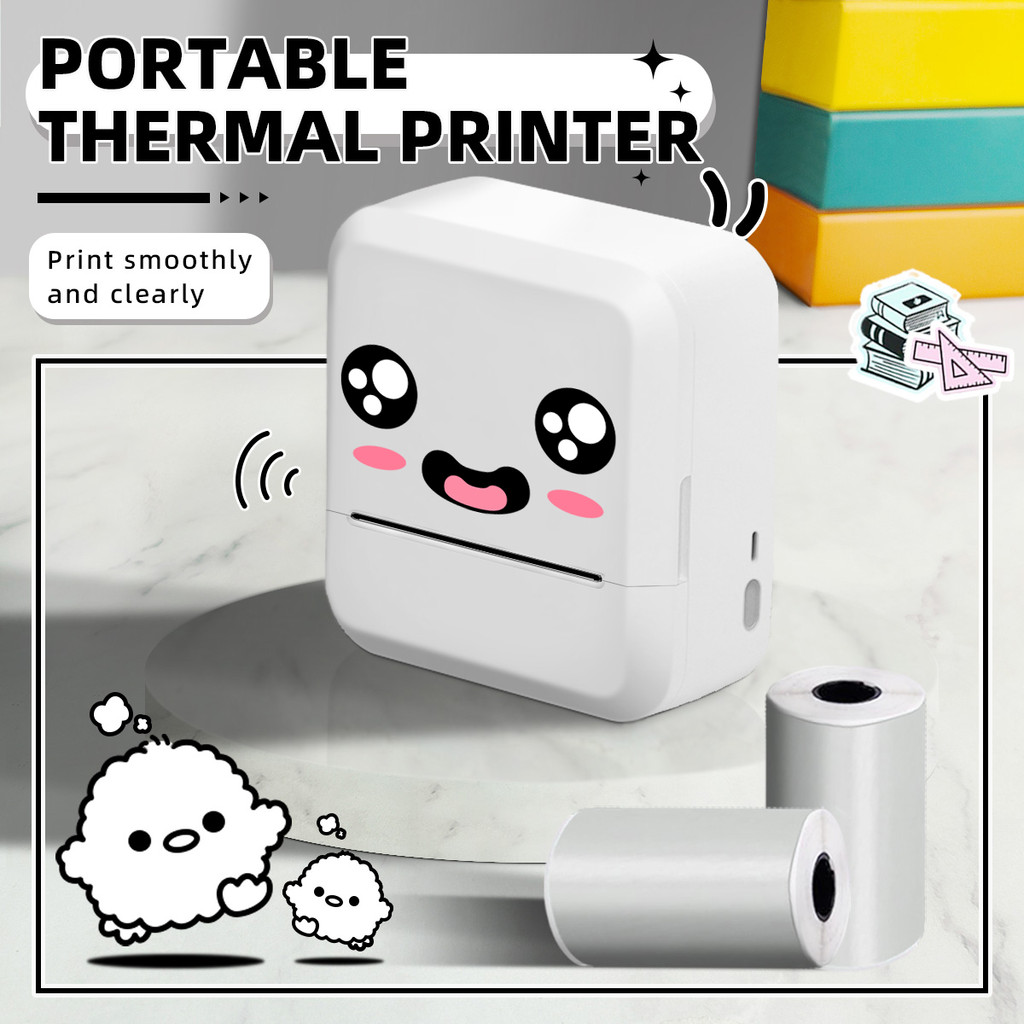 

Marklife S2 B21 B1 Mini Bluetooth Label Printer Maker Portable Adhesive Labeller Printer For Kitchen School Office