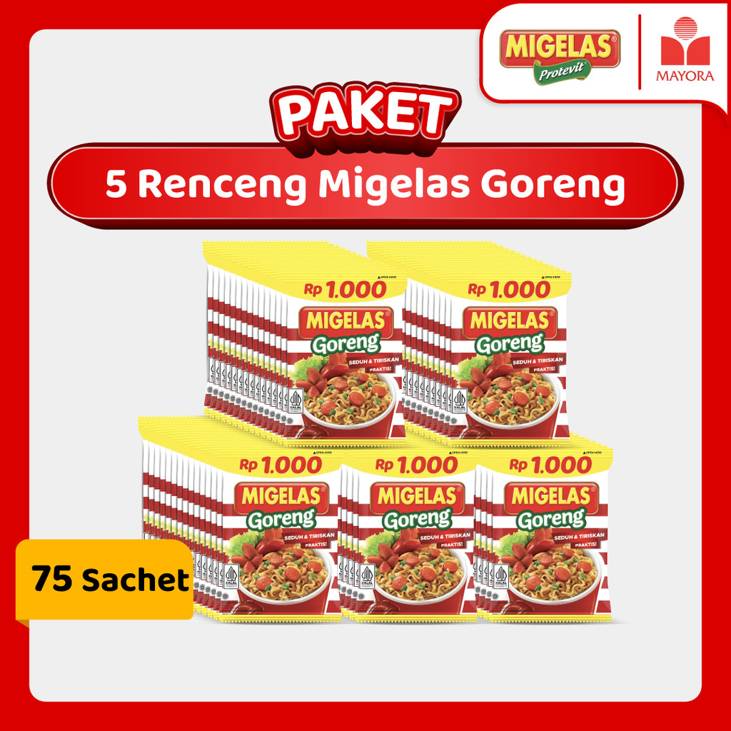 

Paket 5 Renceng Migelas Goreng