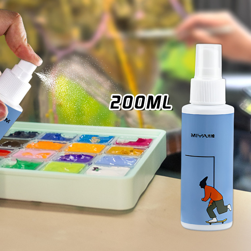 

200ml Moisturized Mildew Gouache Spray / Moisturizer Spray Art Painting Anti Crack