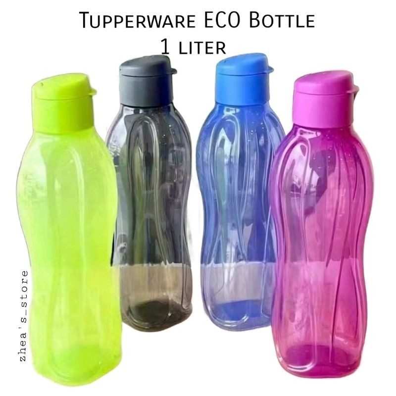 Tupperware ECO Bottle Ukuran 1 Liter Tutup Flip | Botol Tupperware 1 Liter