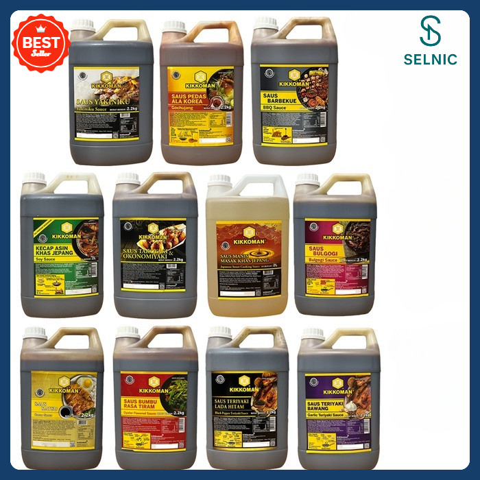 

Terpercaya Kikkoman Jerigen 2 Liter Saus Korea Saos Takoyaki Gochujang Soy Sauce