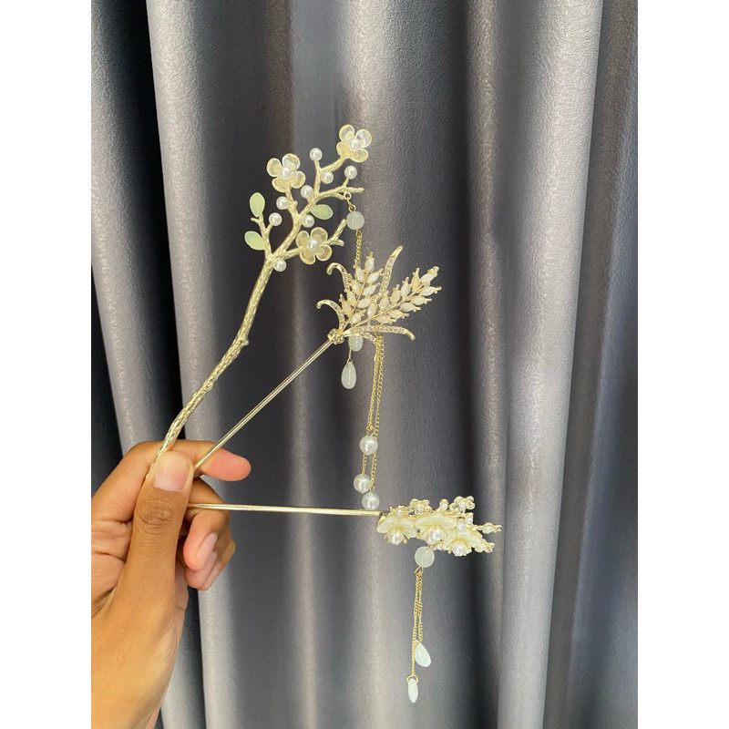 tusuk konde / cucuk konde cina / konde glenter / hiasan rambut