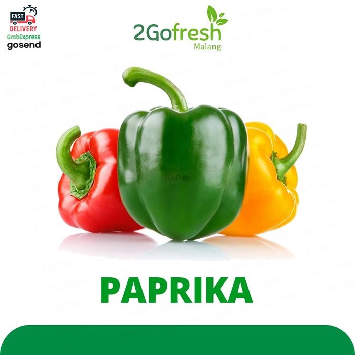 

Promo Paprika Merah / Hijau / Kuning Fresh Sayur Sayuran - Merah