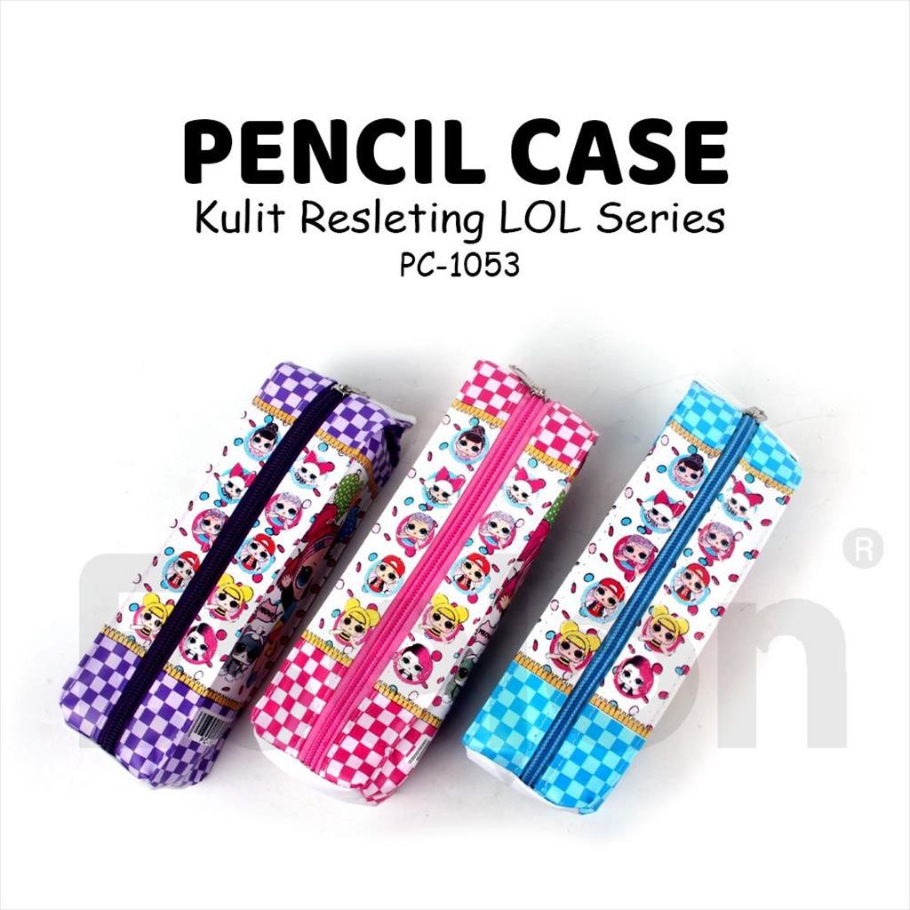 

♚Kotak Pensil Kulit LOL 1053 / Tempat Pensil Kulit LOL Surprise♚