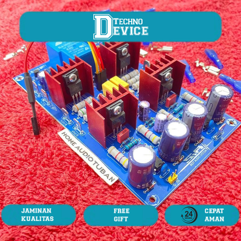 Kit Driver 140watt 140w BTL Out Collector Bridge Modif Includ Protektor Led Display