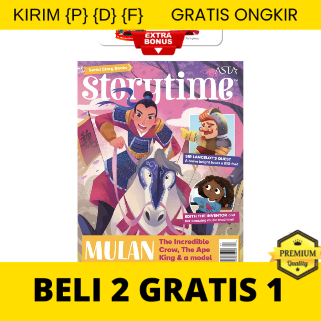 

{P} {D} {F} MULAN | ASTA Storytime Series | Buku Cerita Bahasa Inggris