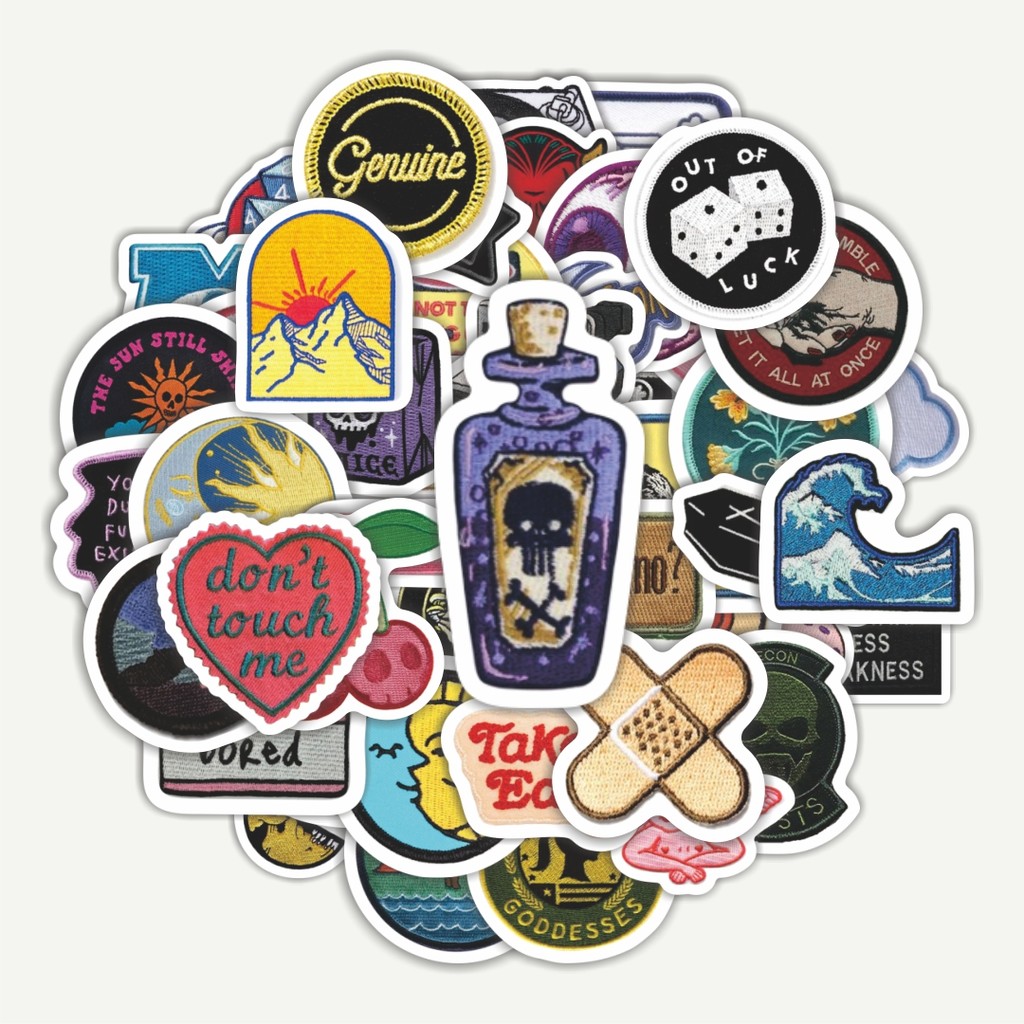 

Sticker Pack Stiker Patch V12 | Sticker TUMBLR | Stiker LAPTOP KOPER HELM