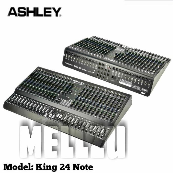 Mixer Ashley King 24 Note Original 24 Channel Bluetooth - USB