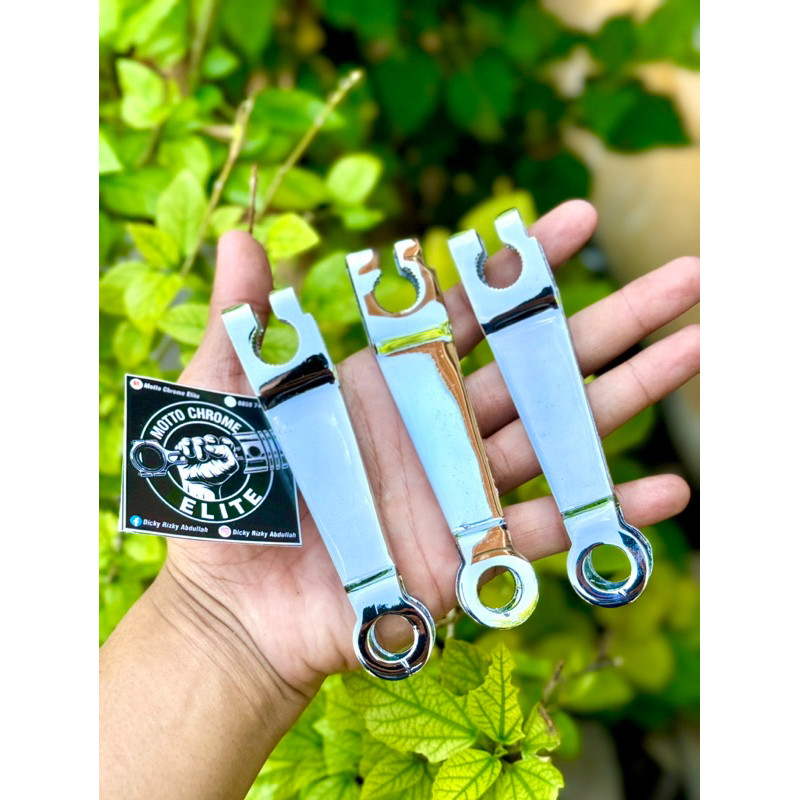 TUAS REM / Paha Rem Belakang RX King ORIGINAL SUDAH CHROME CELUP