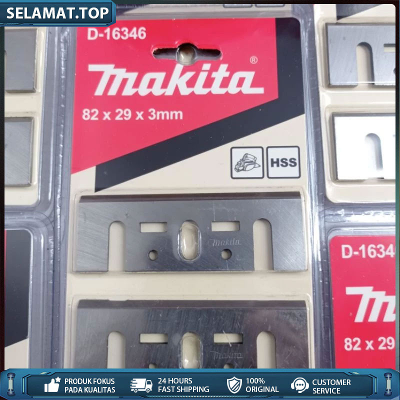 Mata Pisau Planner Makita pisau serut kayu pisau Ketam Sugu HSS Makita