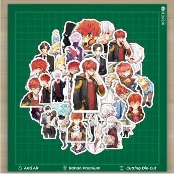 

HOT 50 PCS STIKER Stiker Game Series Mystic Messenger Character Mix 1 Stiker Fashion Cars Decal Dingin Kartu Album Custom Vinyl Anti Air- Sticker Aesthetic Buku Journal Koper Casing HP Tablet Laptop Helm Motor Botol Minum