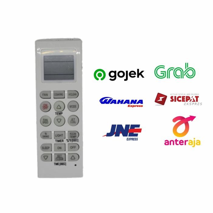 Remot / Remote AC LG Hercules / Mini Hercules Grade S - Free Baterai