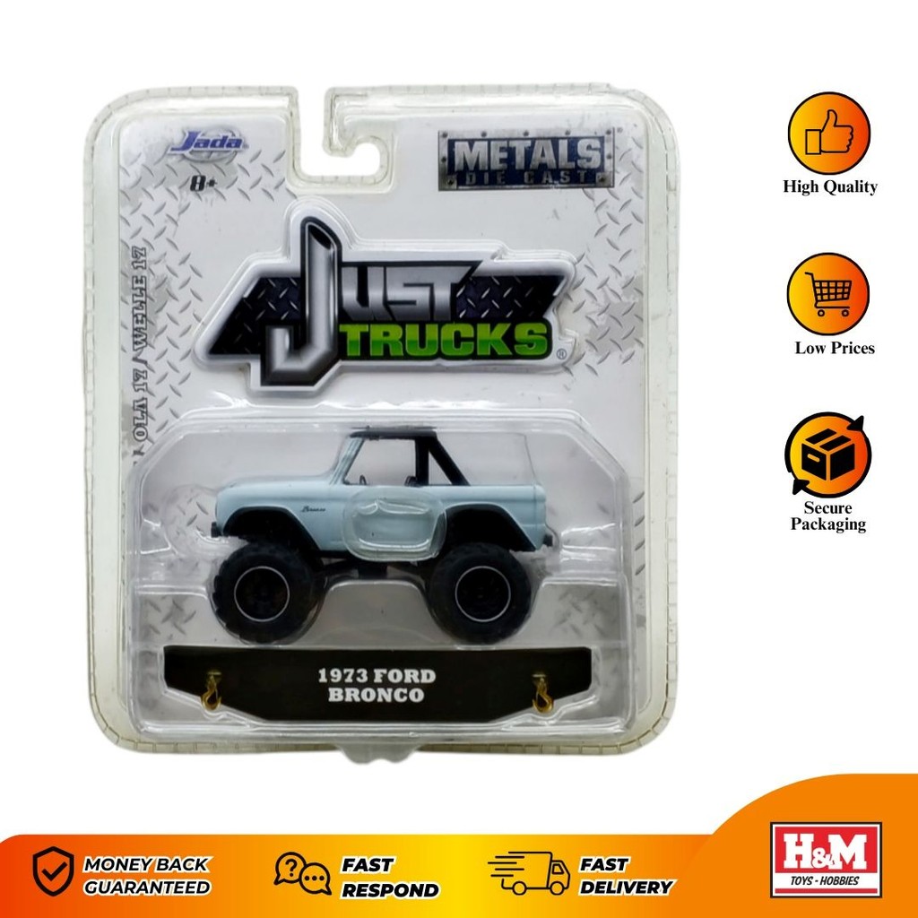 Jada Just Truck 1/64 1973 Ford Bronco
