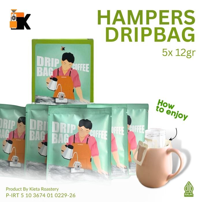 Hampers Instant Coffee Drip Bag by Kieta Coffee - FRUITY PACKAGE
