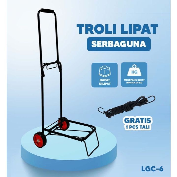 Rak Troli Lipat Serbaguna Trolley Besi Lipat Troli Besi Serbaguna Troly Belanja Troli Galon