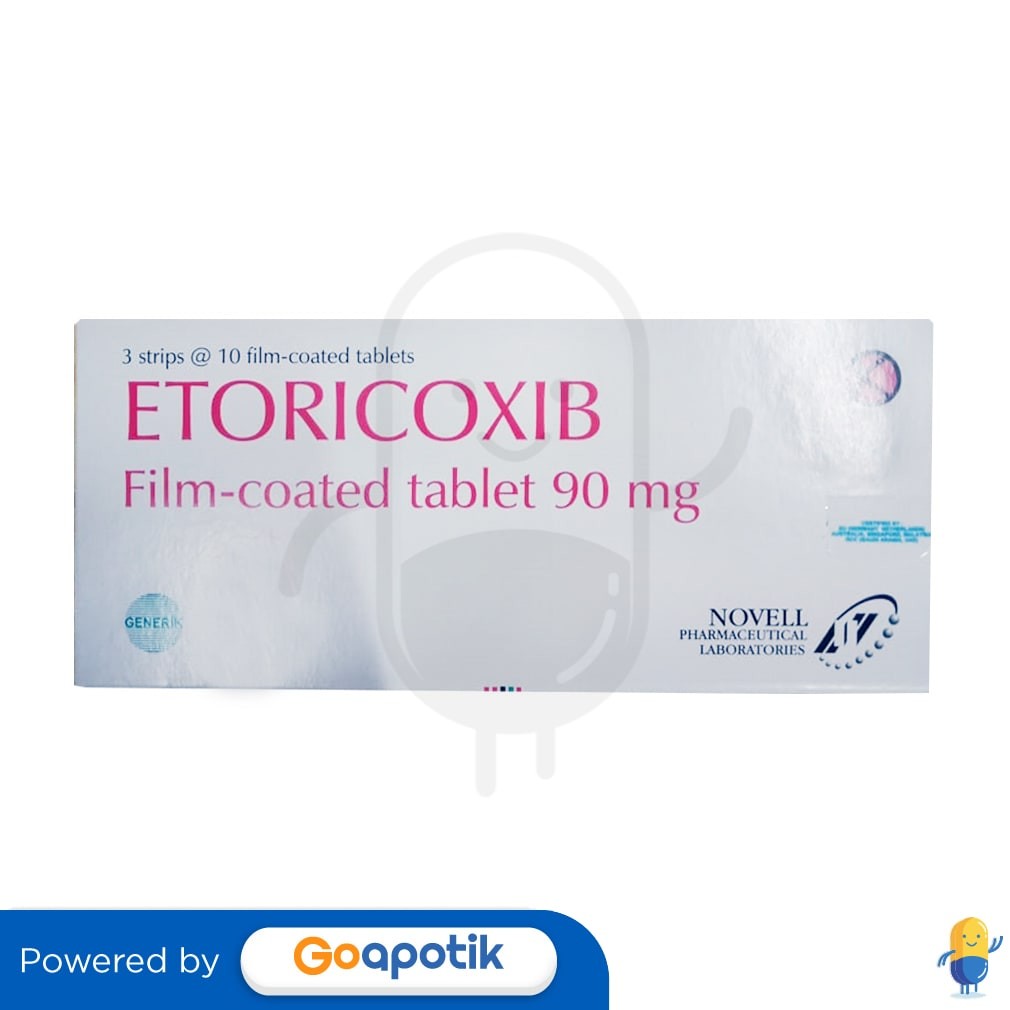 Etoricoxib Novell 90 Mg Box 30 Tablet