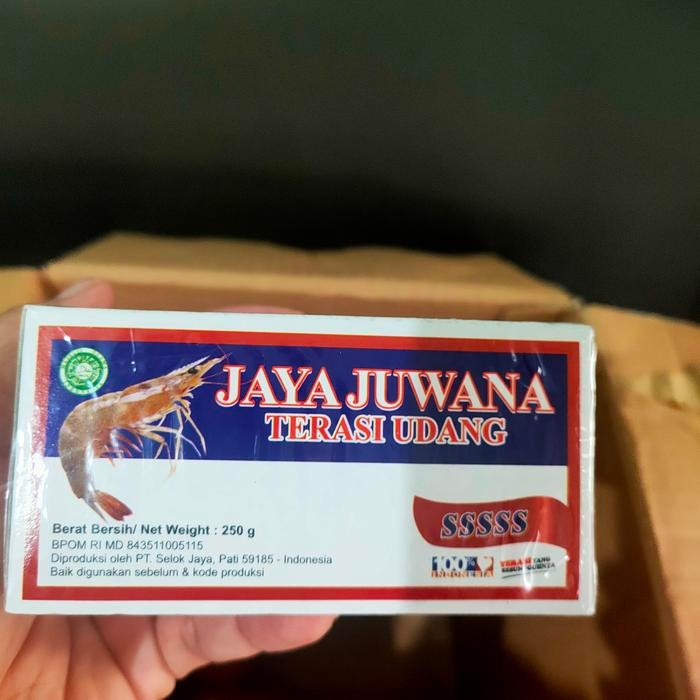 

Promo TRASI UDANG JAYA JUWANA SSSSS nett 250gr