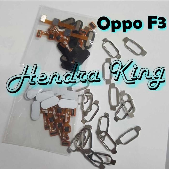 Finger print Oppo F3 / Flexible fingerprint Oppo F3 - Putih