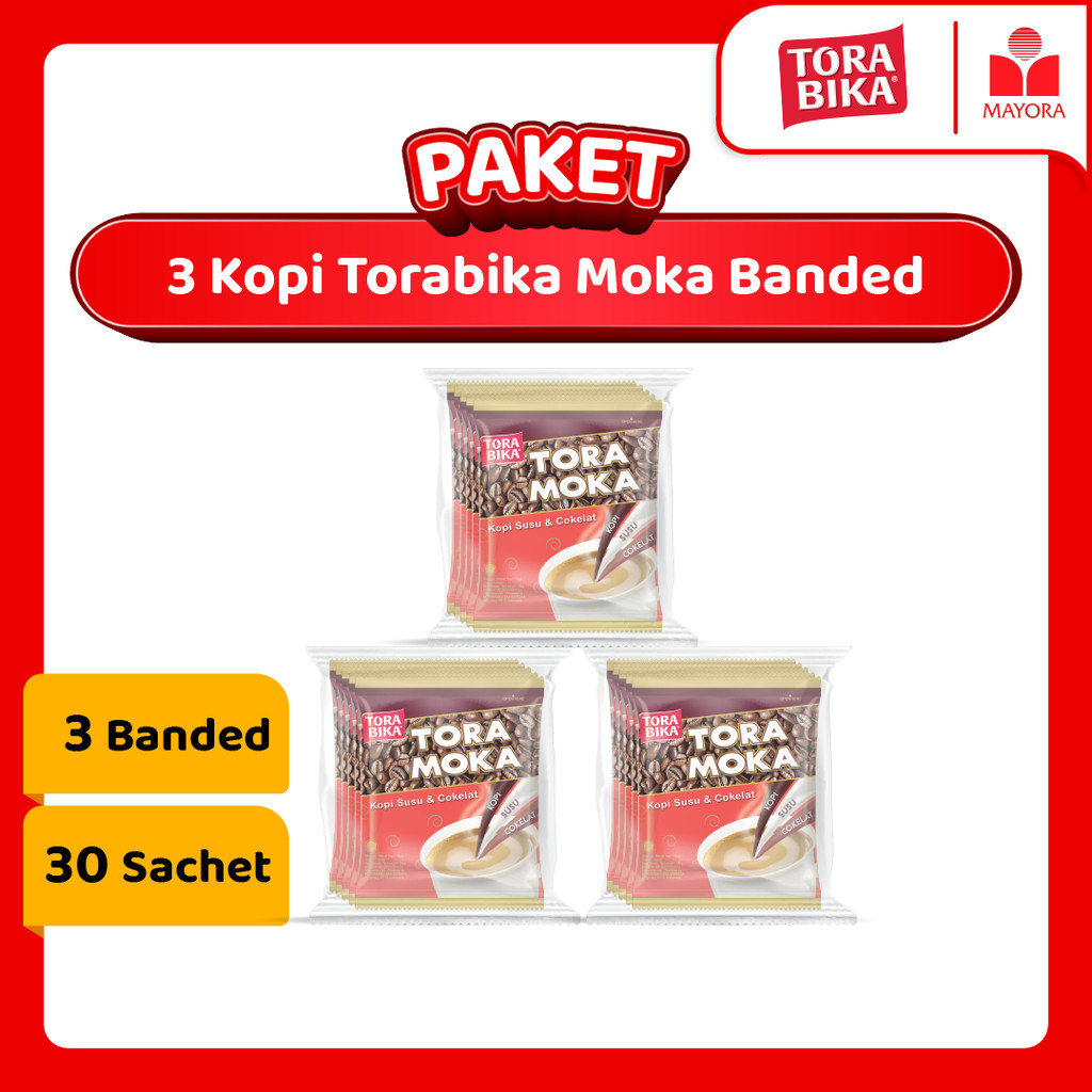 

Paket 3 Kopi Torabika Moka Banded