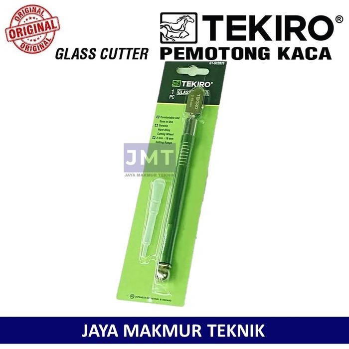 

TEKIRO Glass Cutter Pisau Kaca Keramik Pemotong Kaca Dengan Tabung Oli