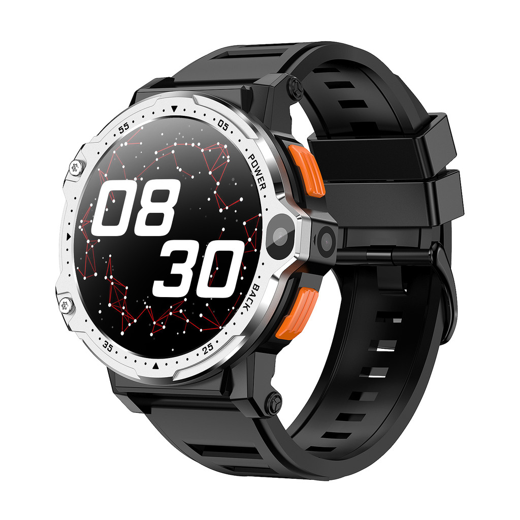 PG999 4G Smartwatch Men Women 1.54‘’ HD Round Screen sim Card Dual Camera Phone Calling GPS Position