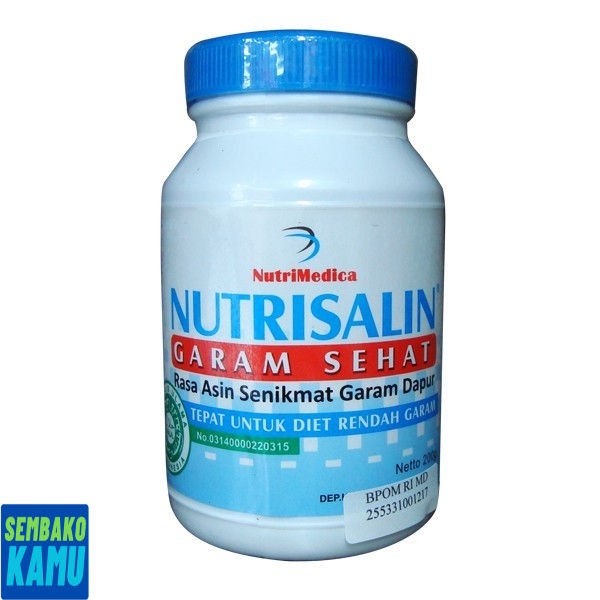 

Nutrisalin Garam Diet 200 gr