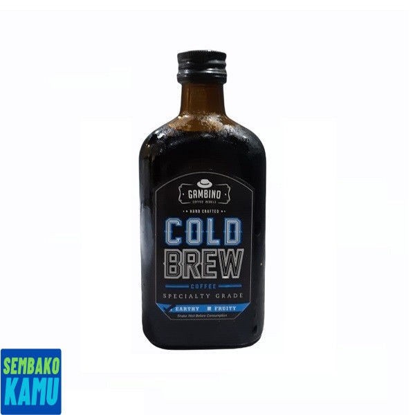 

Gambino Coffee Cold Brew Earthy Black 250 ml - Kopi
