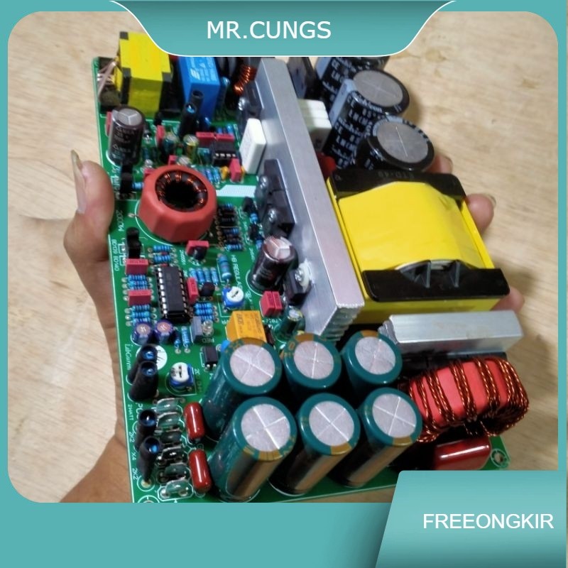 Power Supply Psu Smps HB regulasi 30a Daya 3000watt 45-140v halfbridge trafo suplay audio sound ampl