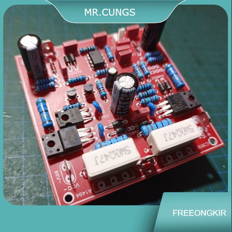 kit power amplifier driver socl 506 600w karakter flat standar modif horeg siap pakai sparepart komp