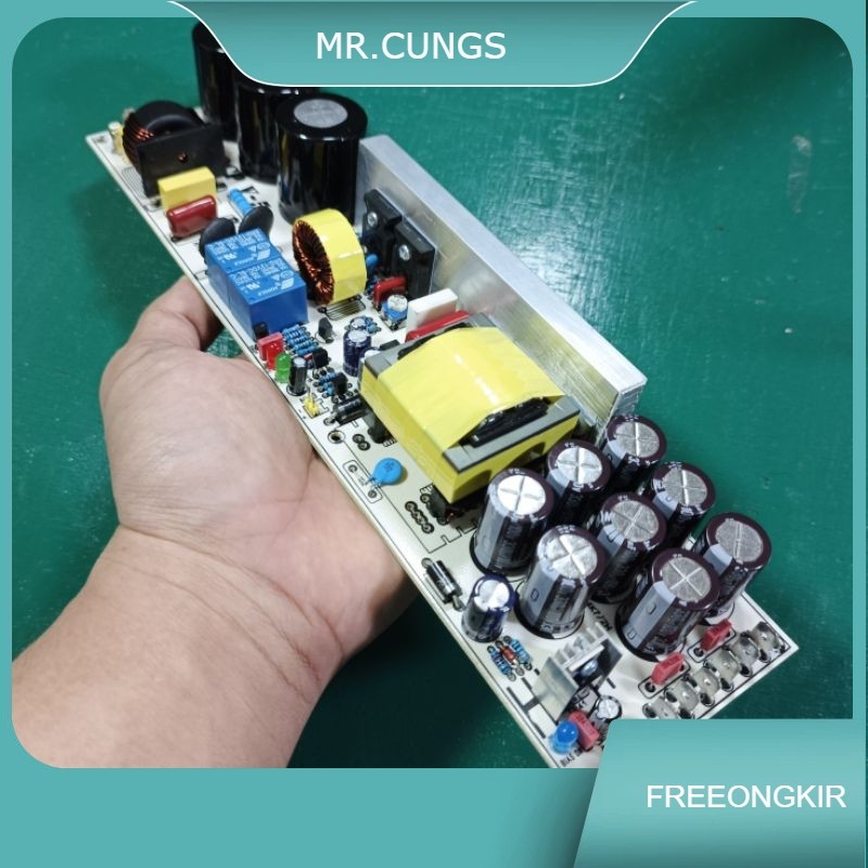 Power Supply Psu Smps HB ocp 20a Daya 2500watt ct 45-80volt halfbridge trafo suplay audio sound ampl