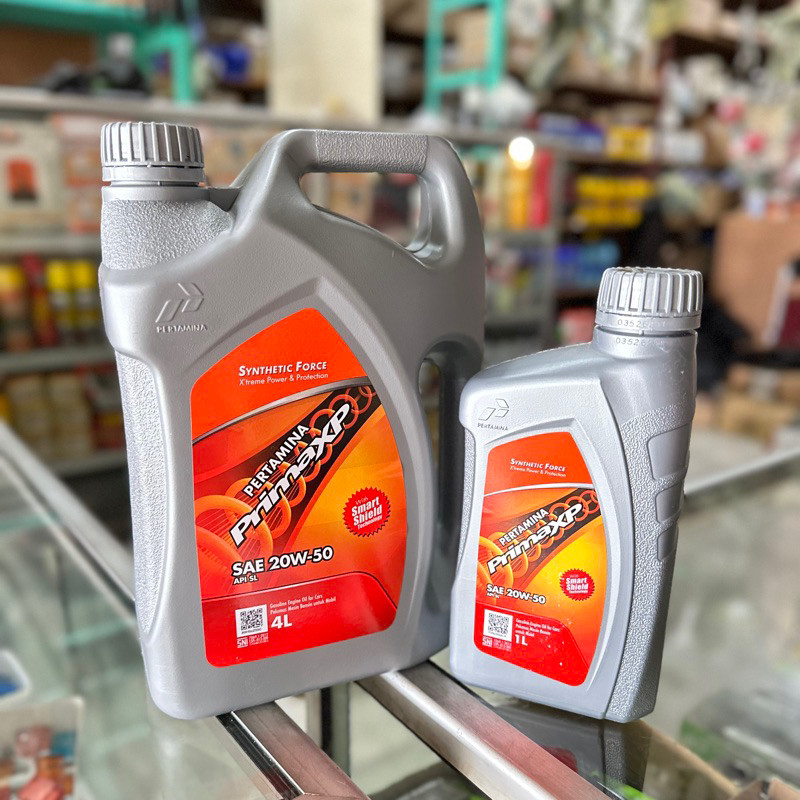 READY Oli Mobil Prima XP 20W50 Kemasan 1 Liter
