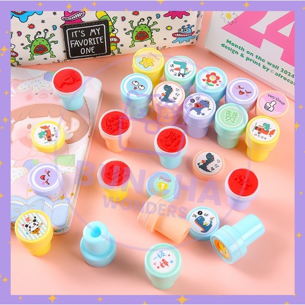

BW PROMO TERMURAH STEMPEL GURU KARAKTER BULAT - BINTANG - LOVE - BENTUK ANIMAL CAP / MAINAN A-PK003
