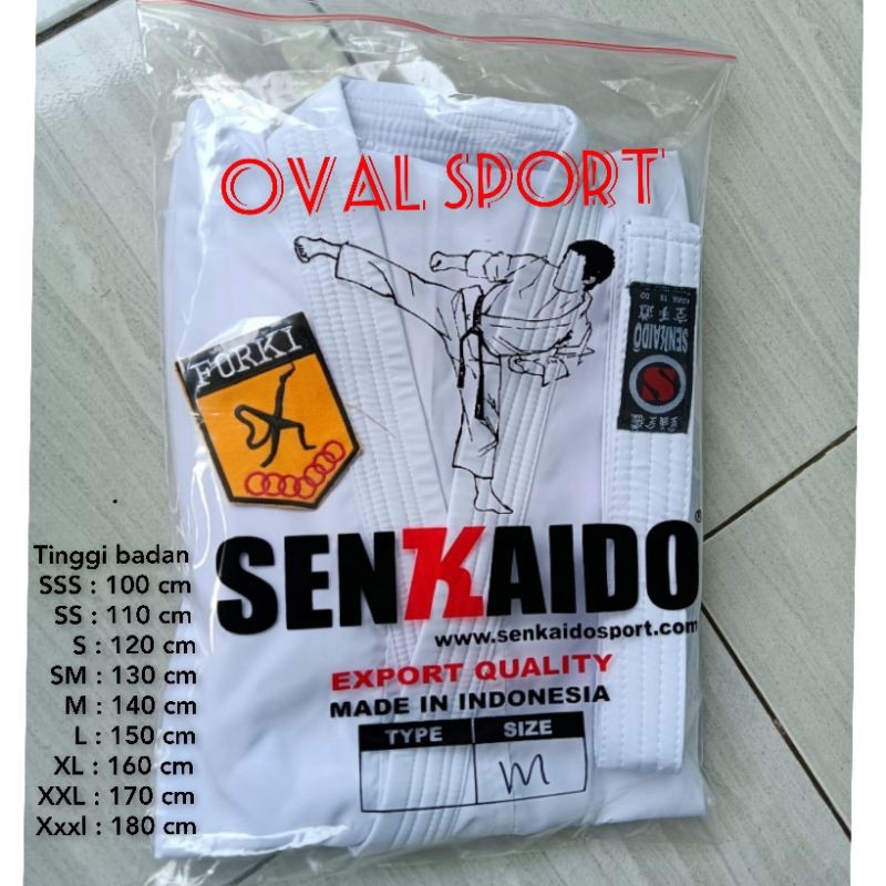 karate-gi pemula senkaido Terlaris
