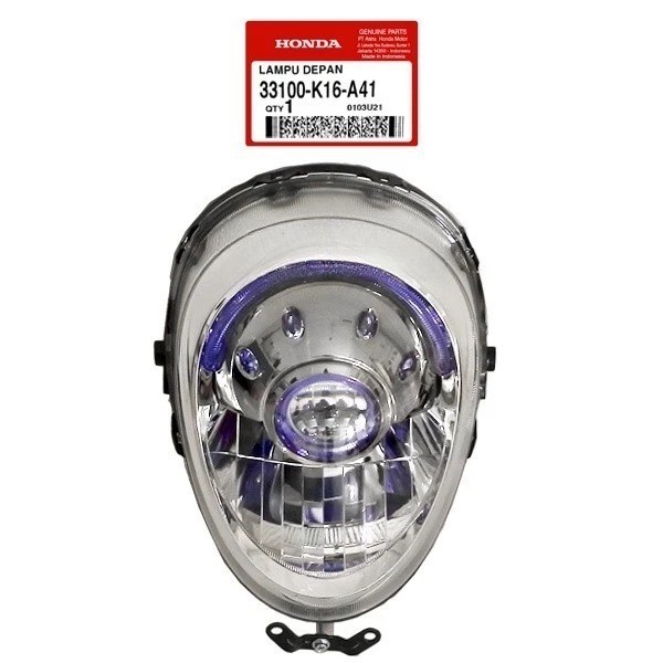 Lampu Depan (Reflektor) - Honda New Scoopy eSP (K16) - 33100K16A41 (GP)