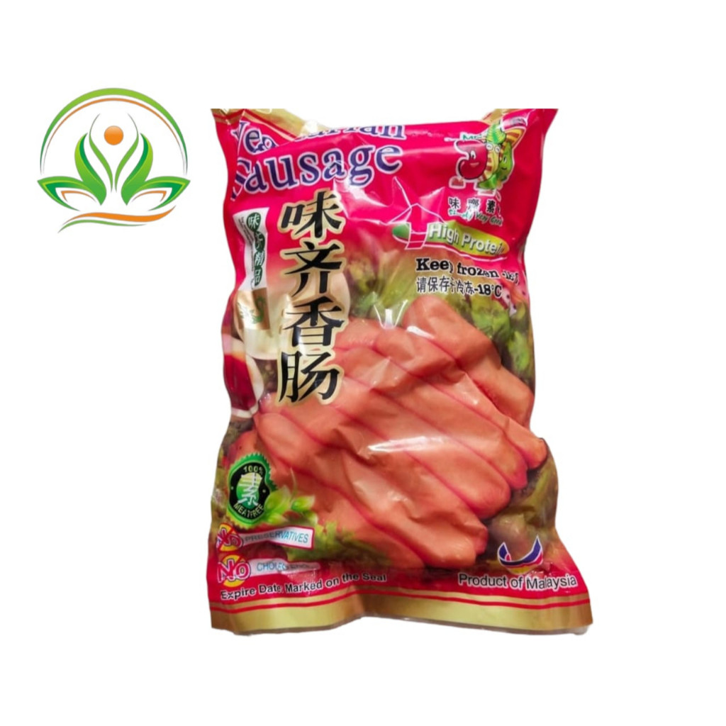 

Sosis vegetarian /Mr Vege Sosis Mini 900g/daging analog