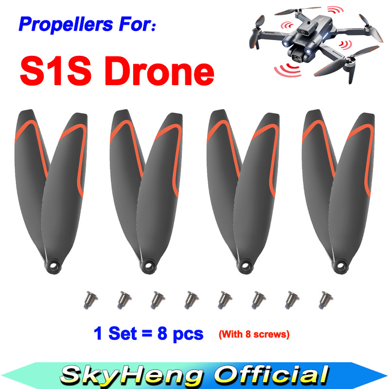 al LSRC S1S Propellers For S1S mini Drone Spare Paddles S1S Drone Replacement Accessories Parts
