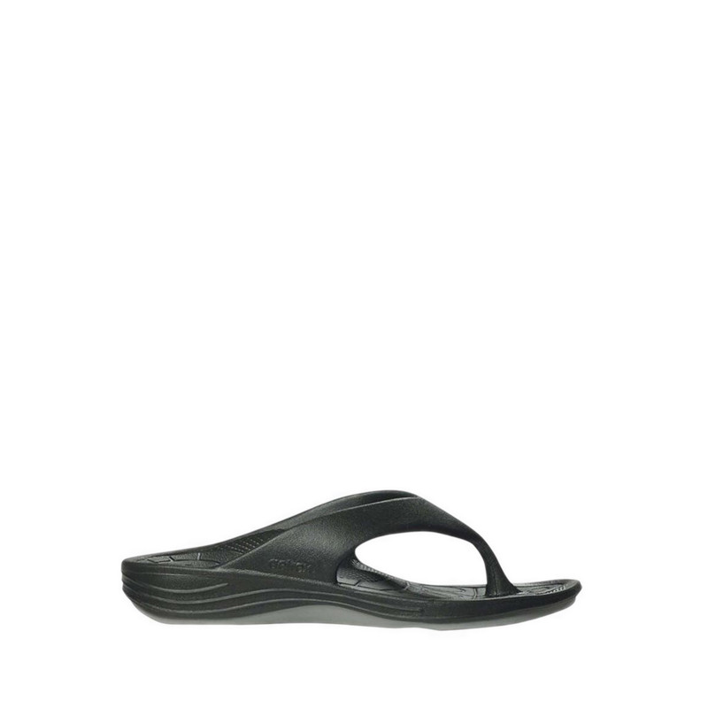 Aetrex Maui Orthotic Men's Flips - Black