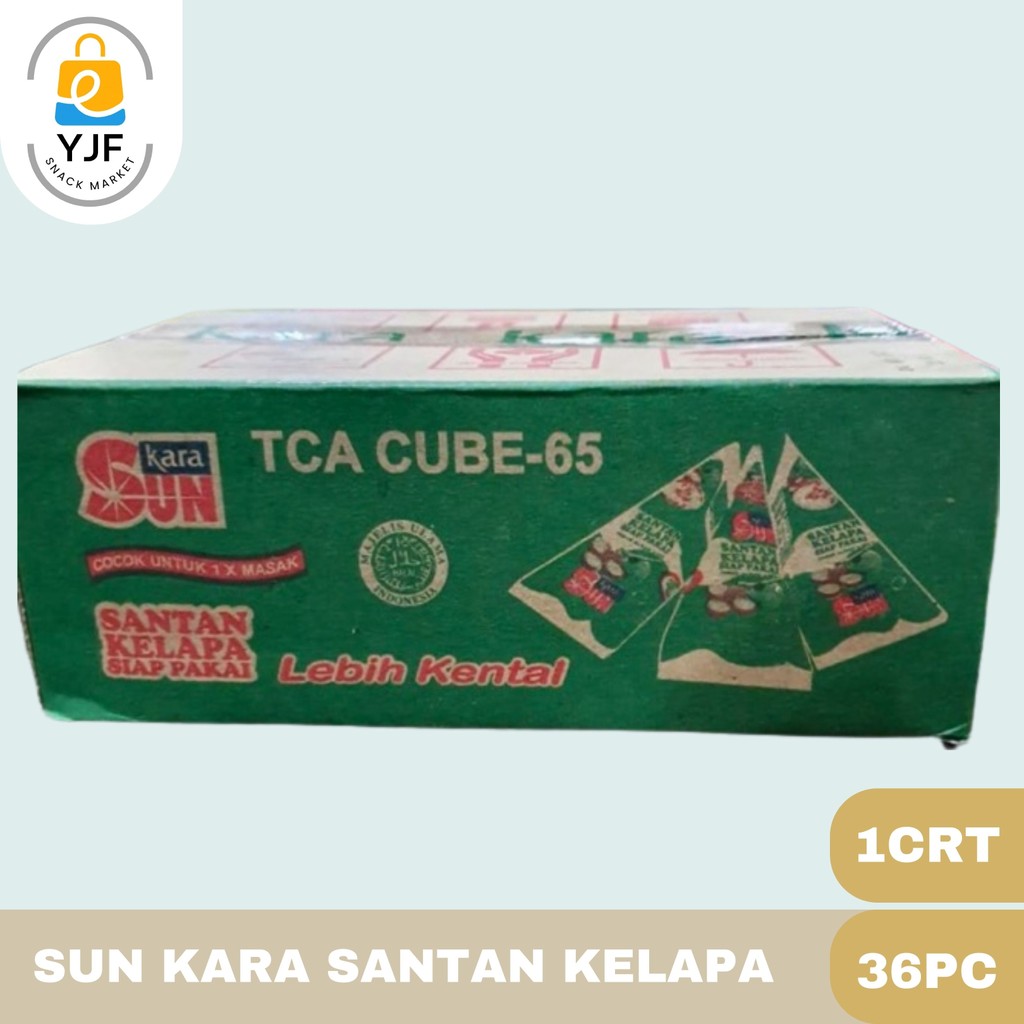

Sun Kara Santan Kelapa Siap Saji 65ml Cube [1CARTON]