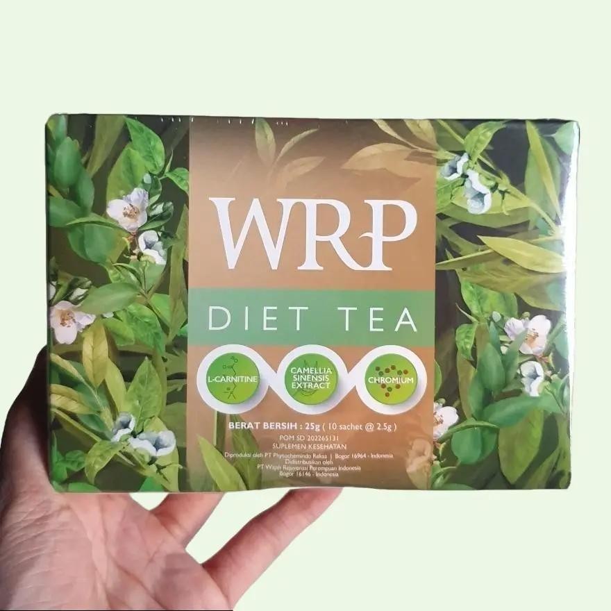 

WRP Diet Tea Teh Hijau Sugar Free Slimming Tea ( 10 Sachets )